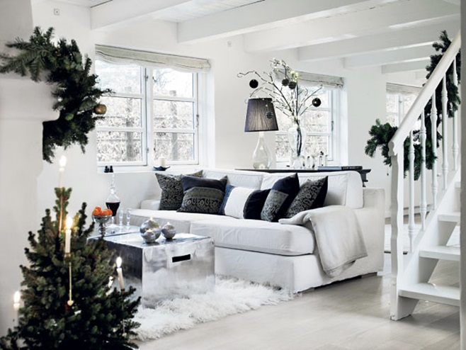 Scandinavian Christmas decorating 5
