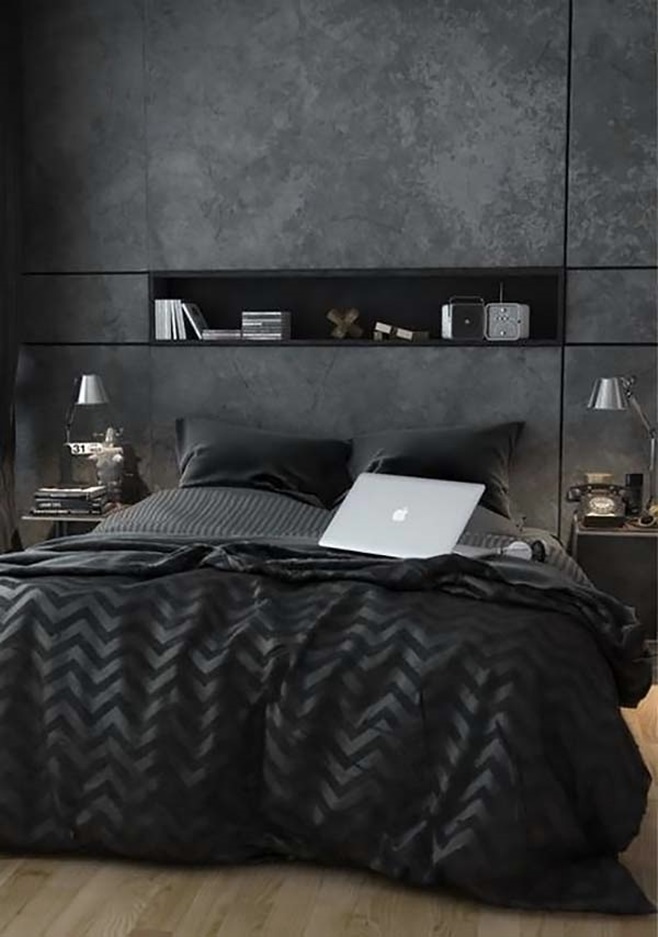 Sexy masculine bedroom 42