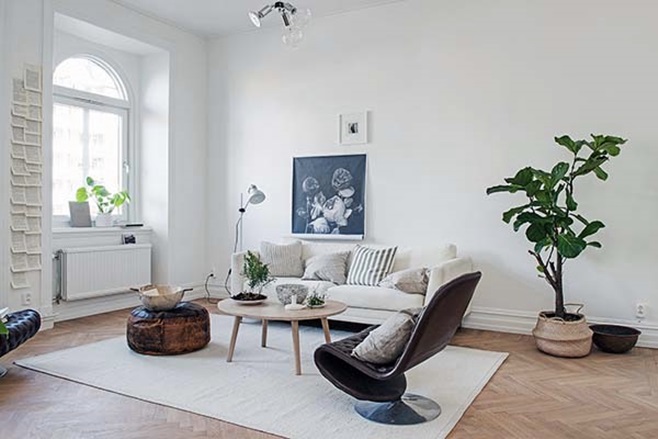 beautiful Scandinavian apartment 16