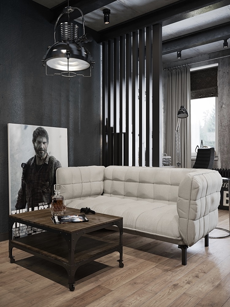 Industrial apartment in Russia 12