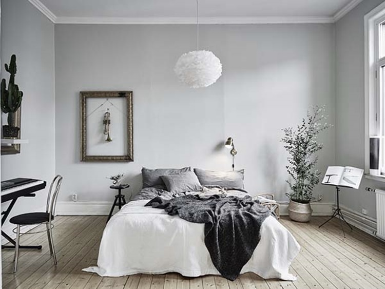 Bedrooms in black and white 2