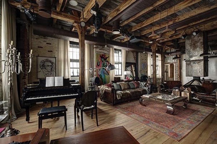 Industrial style loft in Moscow 1