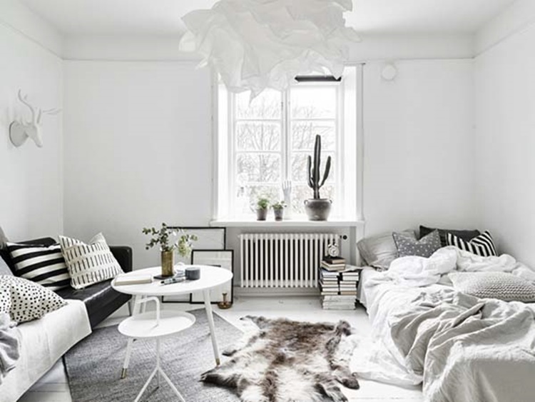 One-room Scandinavian apartment 2