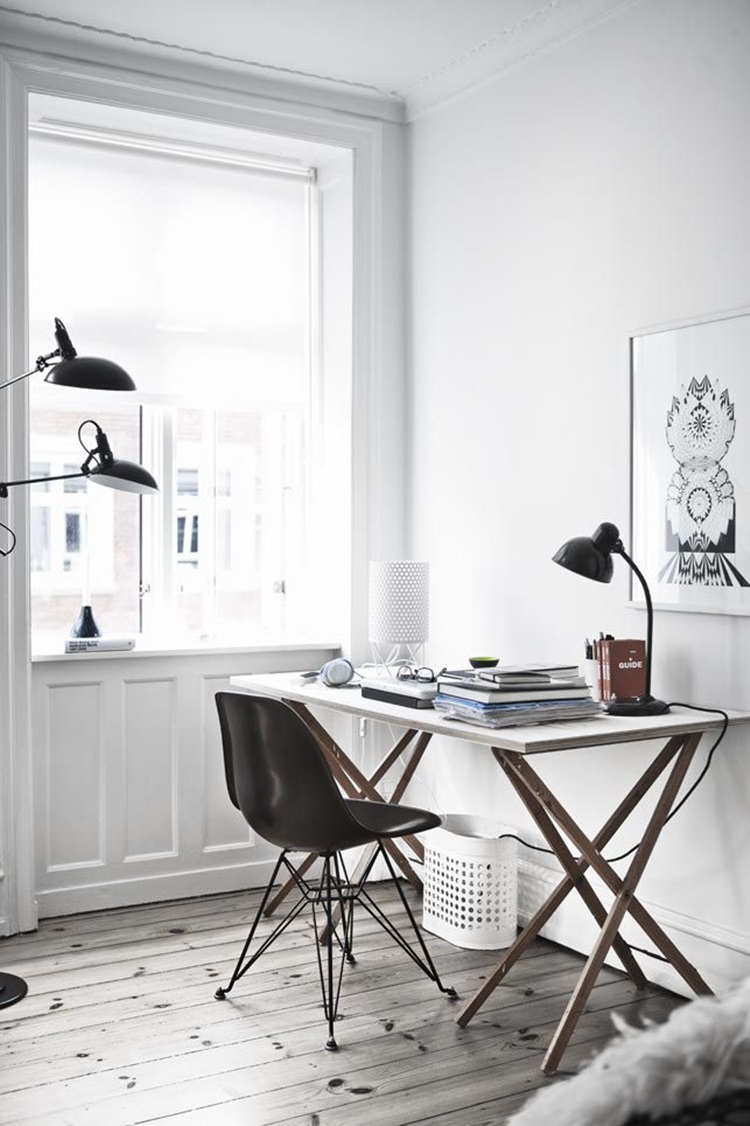 workplace in the Scandinavian style 22