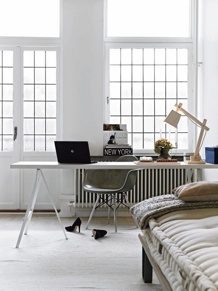 workplace in the Scandinavian style 57
