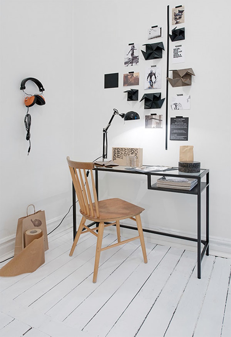 workplace in the Scandinavian style 63