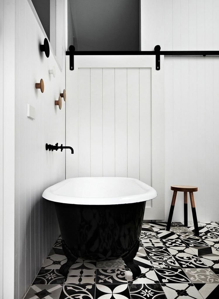 Bathrooms in the Scandinavian style 10