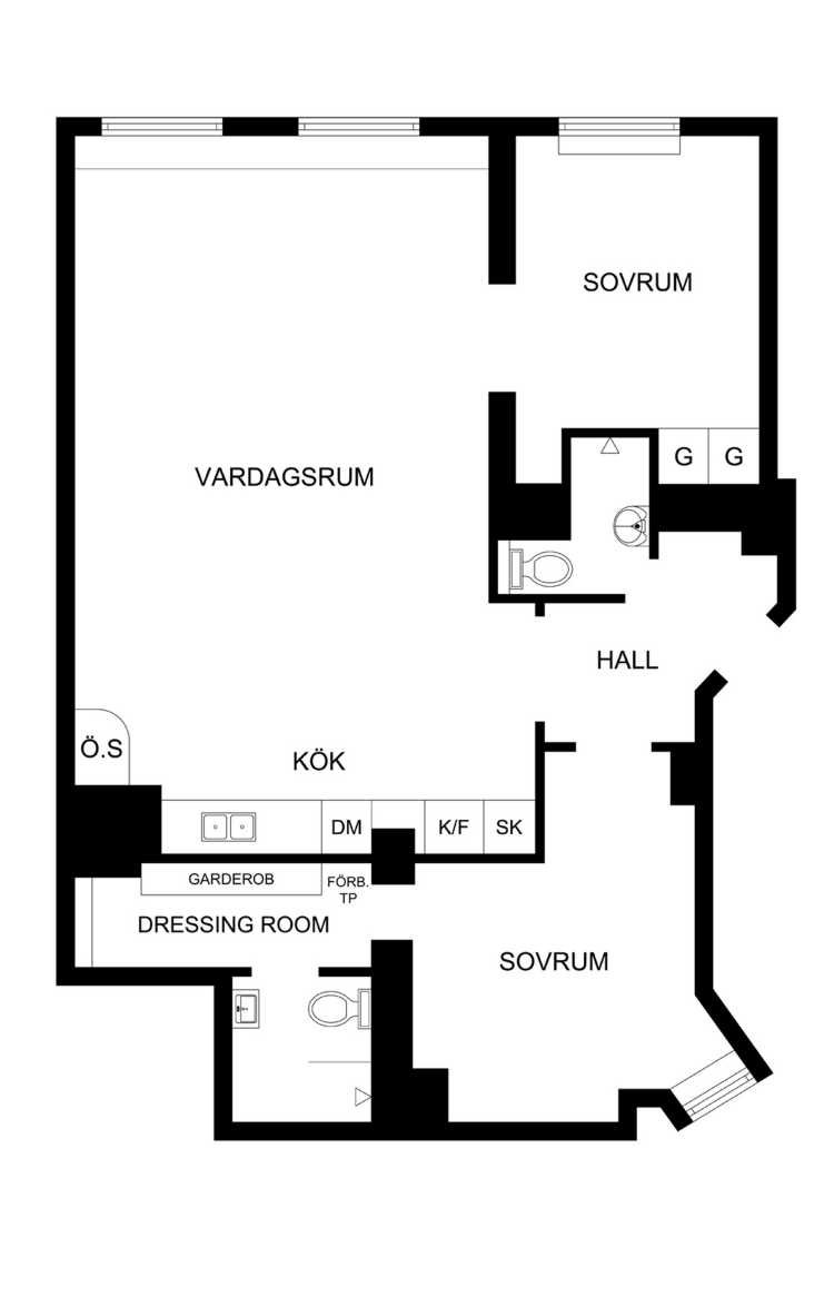 Stylish Stockholm apartments 19