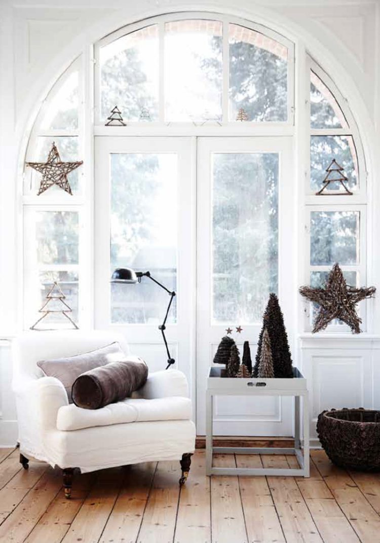окно в скандинавском интерьере